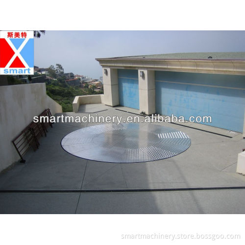 3 ton Hydraulic lift stage,rotating lift table